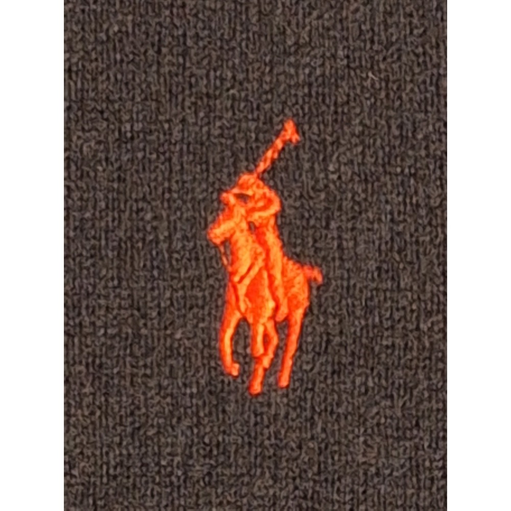 Vintage Polo Ralph Lauren Mens Merino Wool Polo Sweater Green XL Long Sleeve - Picture 4 of 10